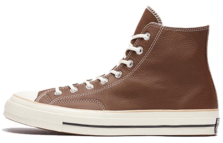 Converse Chuck Taylor 70 Hi Leather Chocolate/Light Fawn/Egret