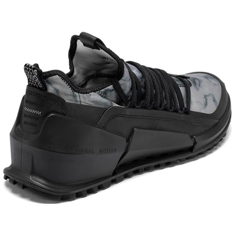 Ecco Striding 2.0 Series Breathable Low-Top Sports Casual Shoes Men's Black Gray Color купить в интернет-магазине Yoocart с быстрой доставкой по России.