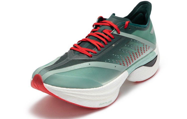 361° United Cushioning Anti-Slip And Wear-Resistant Lightweight Rebound Low-Top Running Shoes Unisex Sago Green