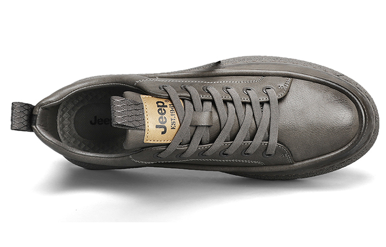 Jeep Low Top Skateboard Shoes Men's Gray купить в интернет-магазине Yoocart с быстрой доставкой по России.