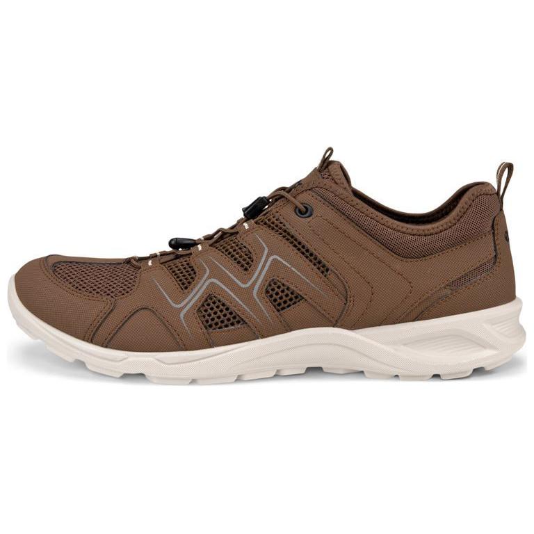 Ecco Low Top Casual Shoes Men's Umber