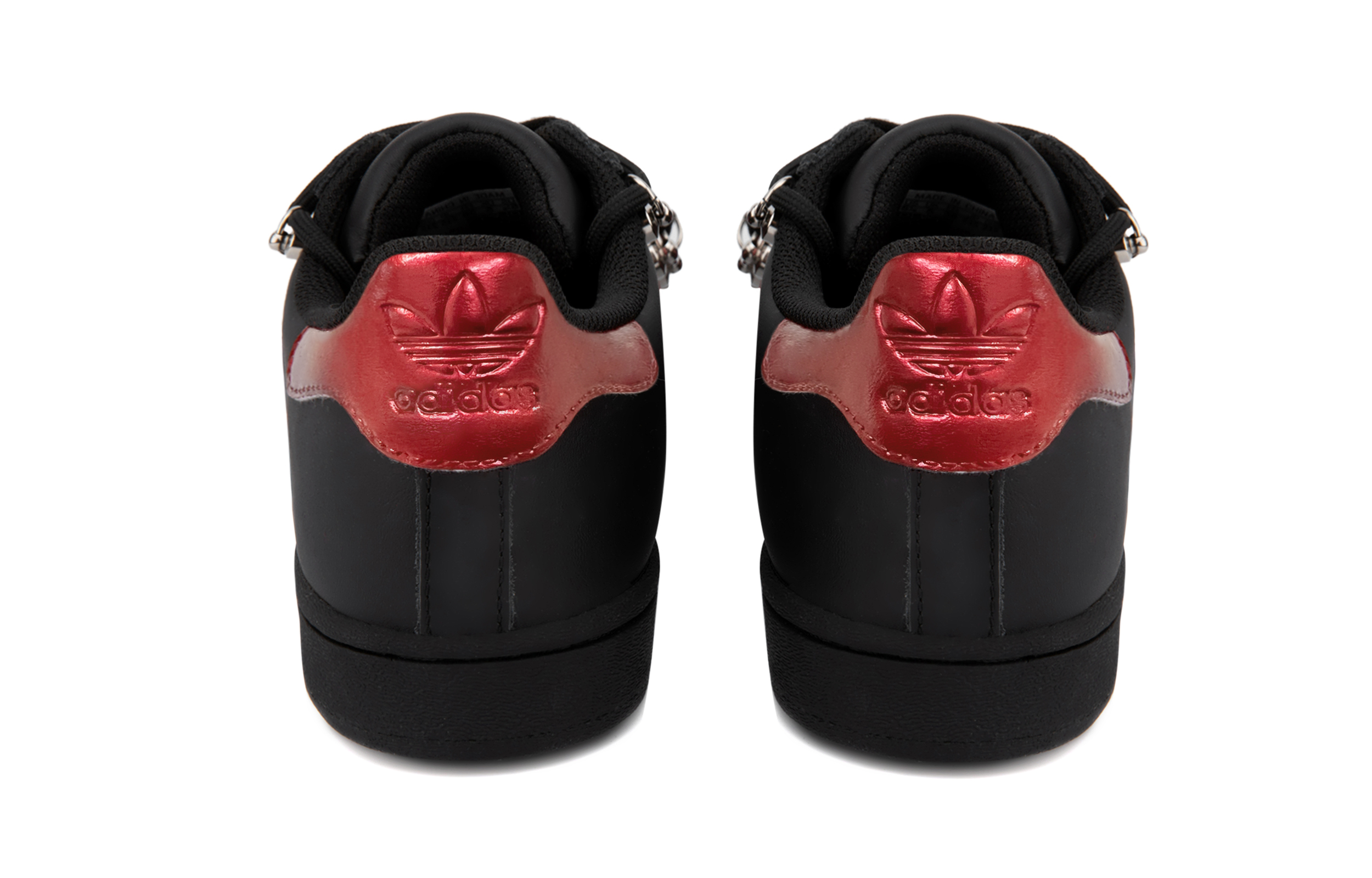 Adidas Originals SUPERSTAR Anti-Slip Wear-Resistant Low-Top Skateboard Shoes Unisex Black Red купить в интернет-магазине Yoocart с быстрой доставкой по России.