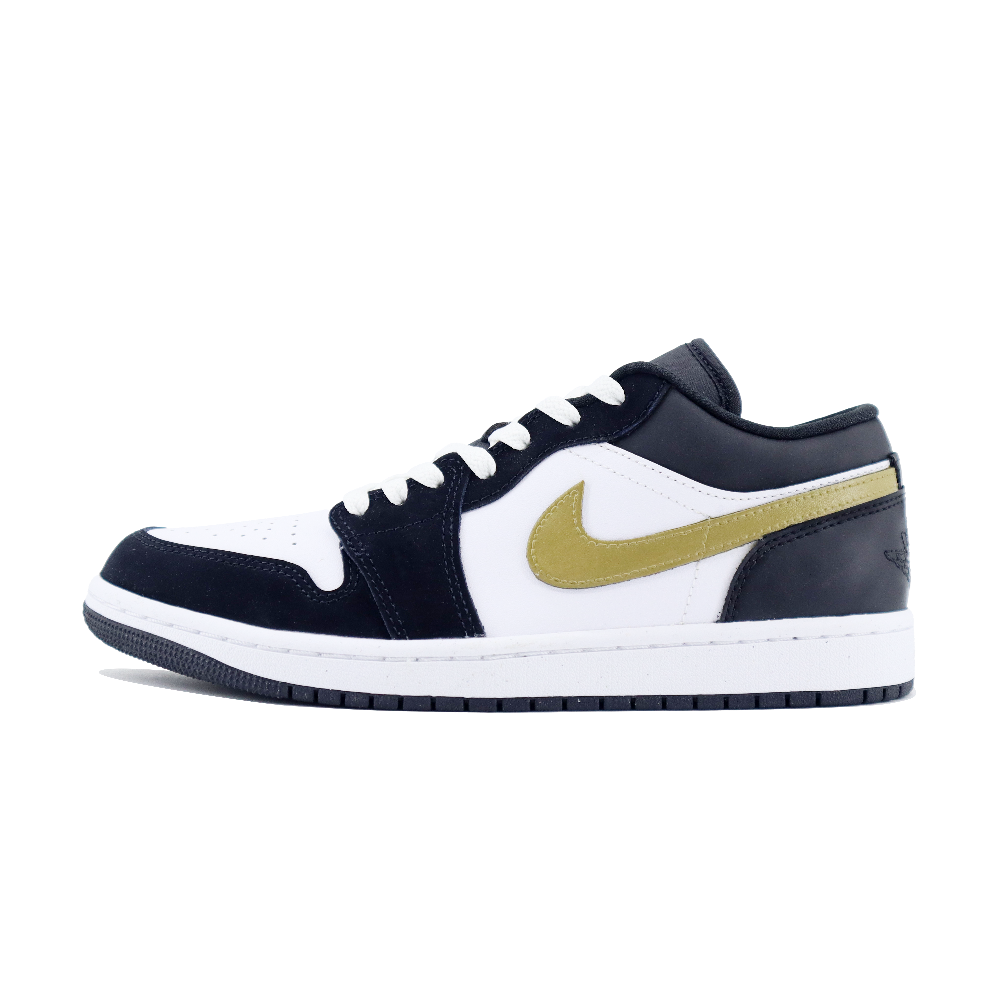 Jordan Air Jordan 1 Low Top Vintage Basketball Shoes Unisex Black White