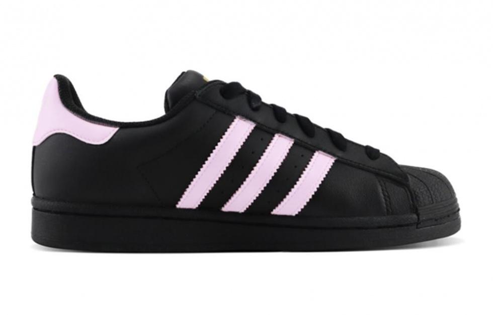 Adidas Originals SUPERSTAR Anti-Slip And Wear-Resistant Lightweight Low-Top Skateboard Shoes Unisex Black Purple купить в интернет-магазине Yoocart с быстрой доставкой по России.