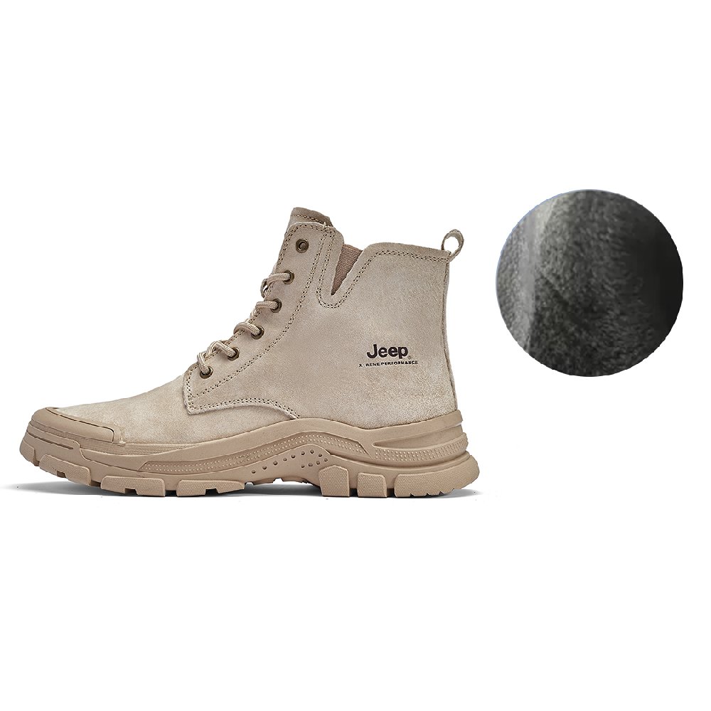 Jeep Crew Martin Boot Men's Oat