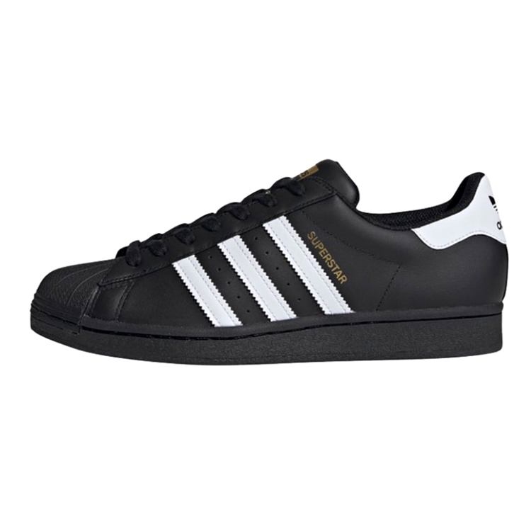 Adidas Originals SUPERSTAR Slip-Resistant Low-Top Skateboard Shoes Unisex Black Pink