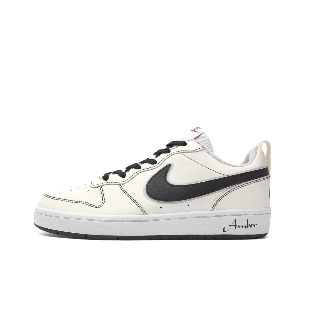 Nike Court Borough Skateboard Shoes Women's Low-Top White