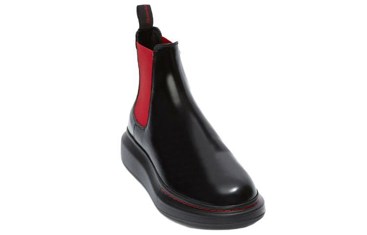 Alexander McQueen Hybrid Chelsea Boot Black Red купить в интернет-магазине Yoocart с быстрой доставкой по России.