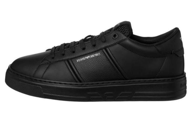 EMPORIO ARMANI Logo Printed Lace Up Sneakers
