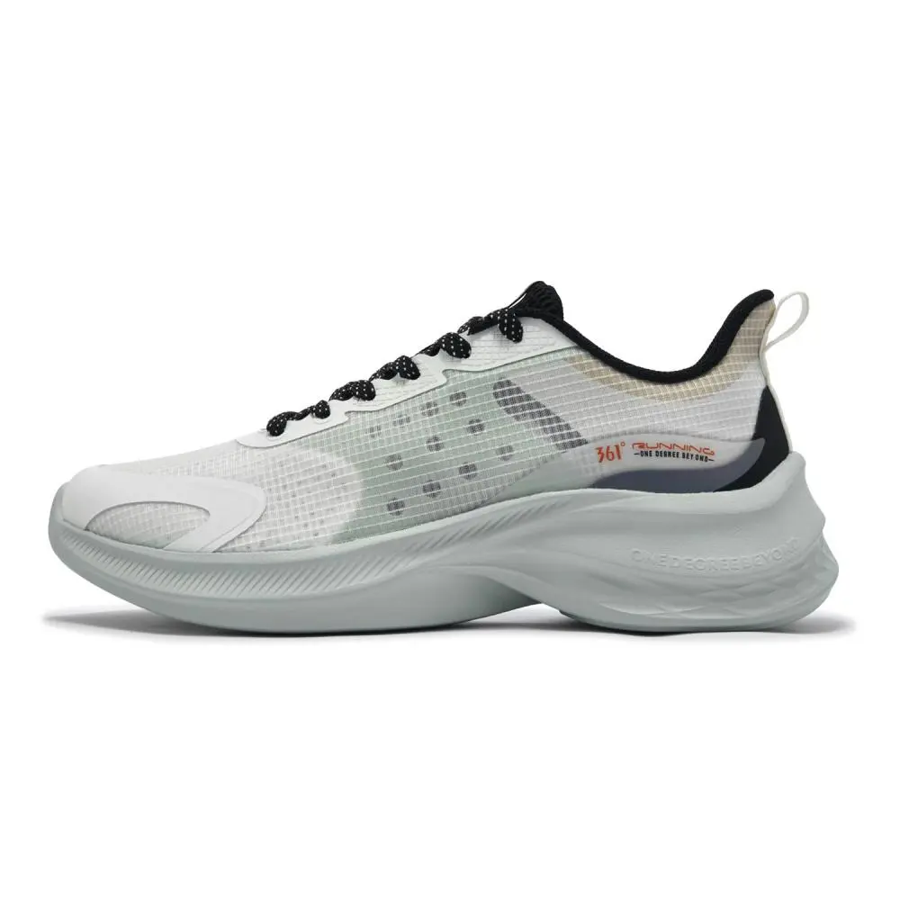 361° Cushioning, Breathable, Lightweight Low top Casual Sprint City Commute Running Shoes Men's Mint Gray Green