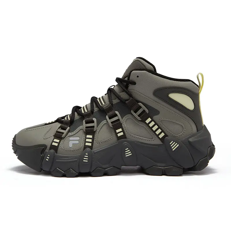 FILA FUSION EXOCET Mid Top Casual Shoes Men's Green Gray