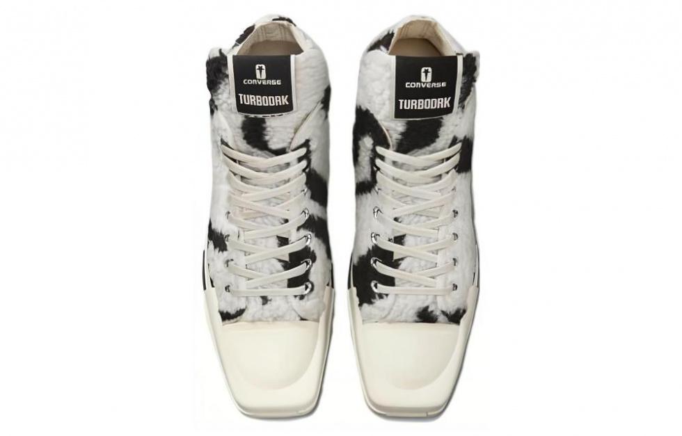 Converse Turbodrk Chuck Taylor All Star 70 Hi Rick Owens Drkshdw Sherpa Zebra Print White Black купить в интернет-магазине Yoocart с быстрой доставкой по России.