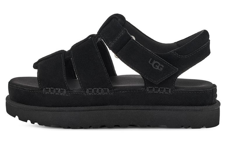 UGG Goldenstar Strap Platform Sandal Black Women's