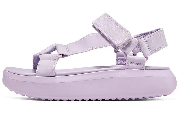 Skechers Bobs Platform Shoes Sports Sandals Women's Purple