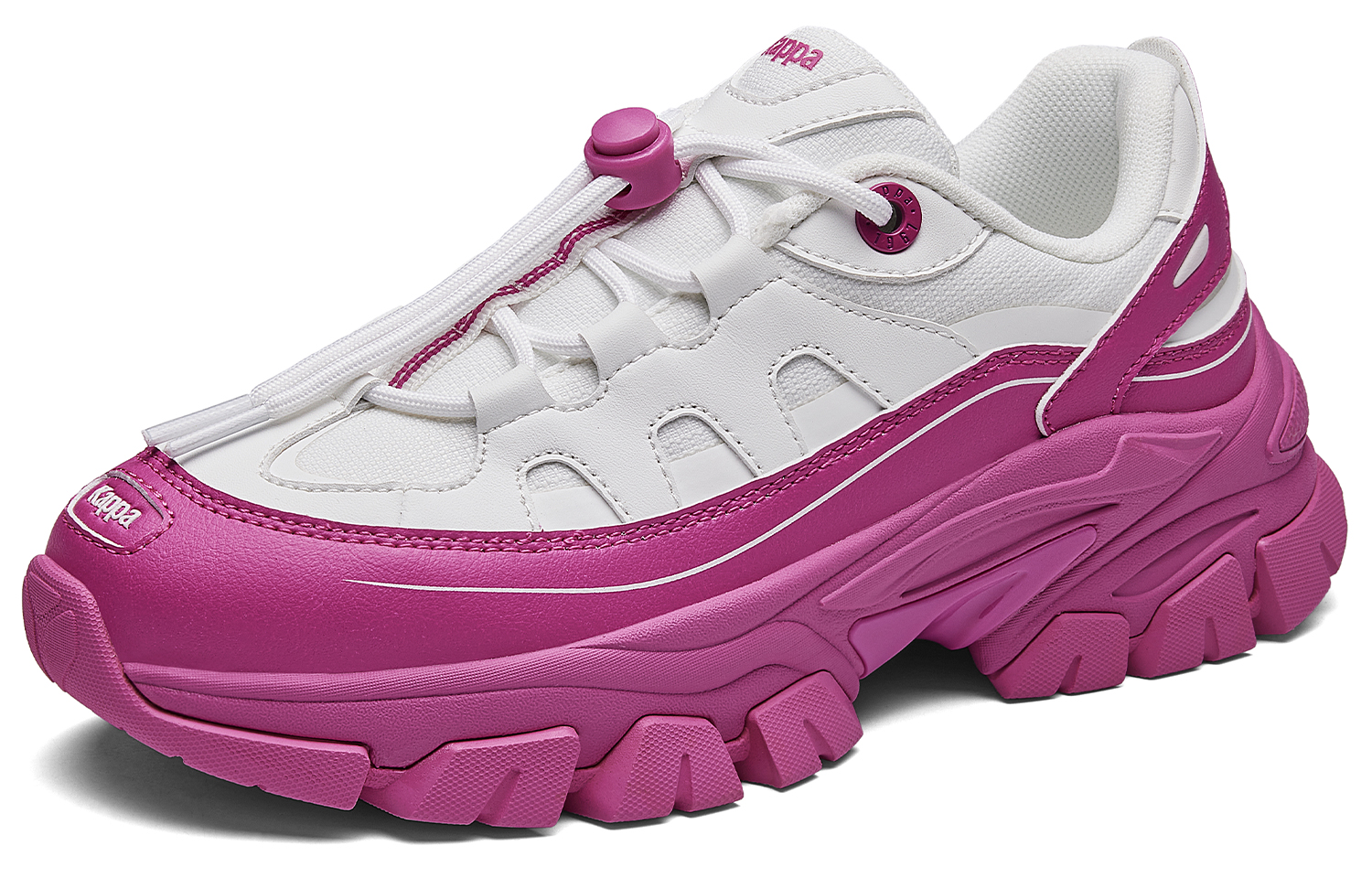 Kappa K Boat 1 Back to Back Abrasion Resistant Low top Outdoor Shoes Women's White Pink купить в интернет-магазине Yoocart с быстрой доставкой по России.