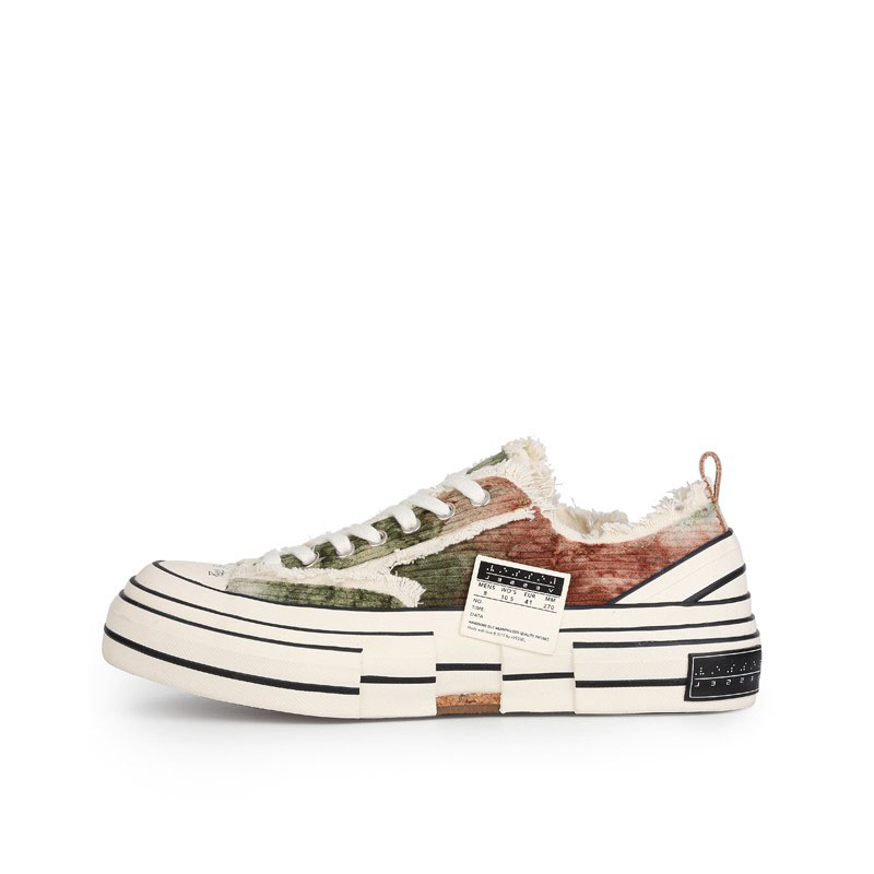 XVESSEL Skateboard Shoes Unisex Low-Top Brown