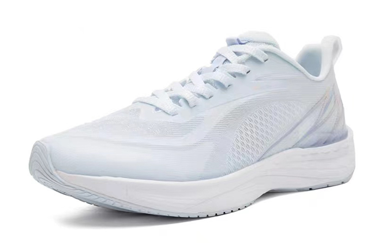 361° Flying Fish 3.0 Cushioning Anti-Slip And Wear-Resistant Low-Top Running Shoes Women's White Purple