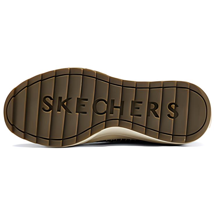 Skechers Court Classics Breathable Low-Top Casual Skateboard Shoes Women's Black Beige купить в интернет-магазине Yoocart с быстрой доставкой по России.