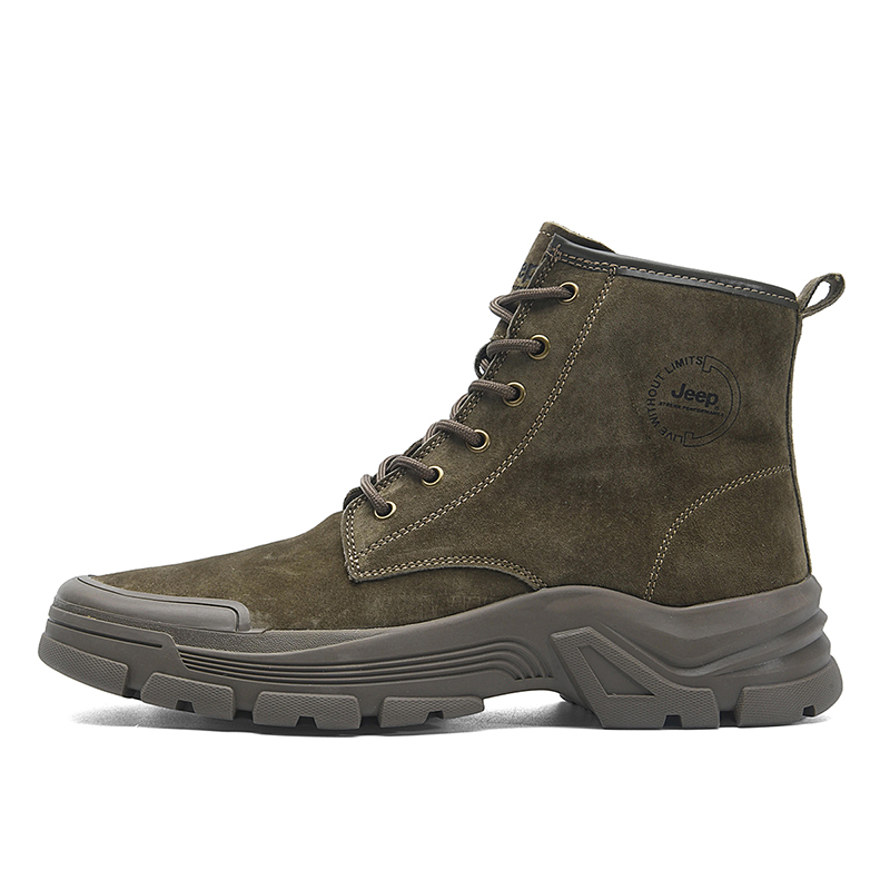 Jeep Martin Boots Unisex Army Green