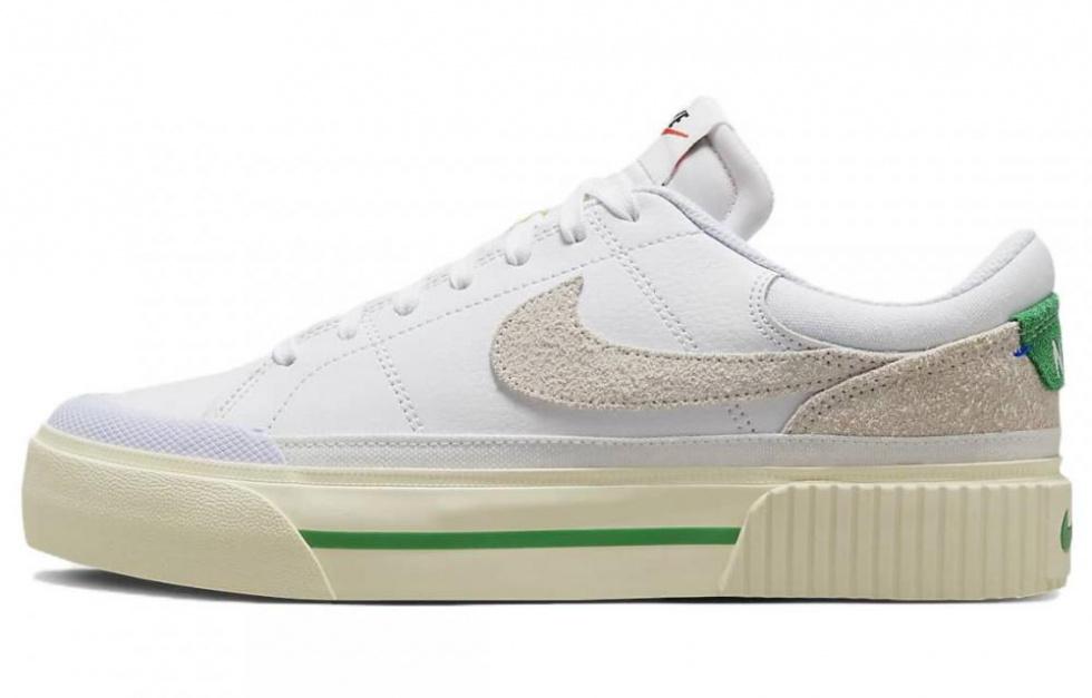 Nike Court Legacy White Stadium Green Women's