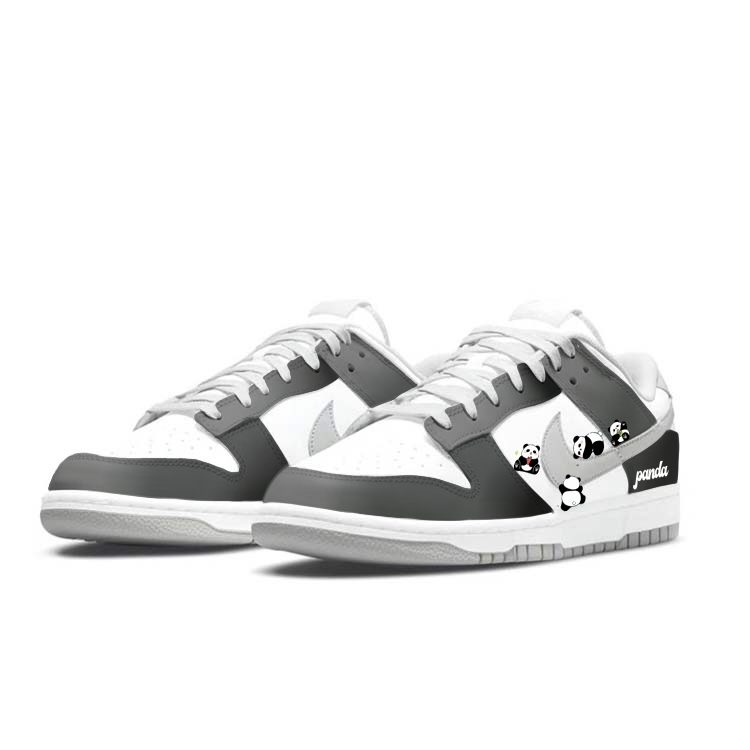 Nike Dunk Anti-Slip And Wear-Resistant Lightweight Low-Top Skateboard Shoes Men's Light Gray купить в интернет-магазине Yoocart с быстрой доставкой по России.