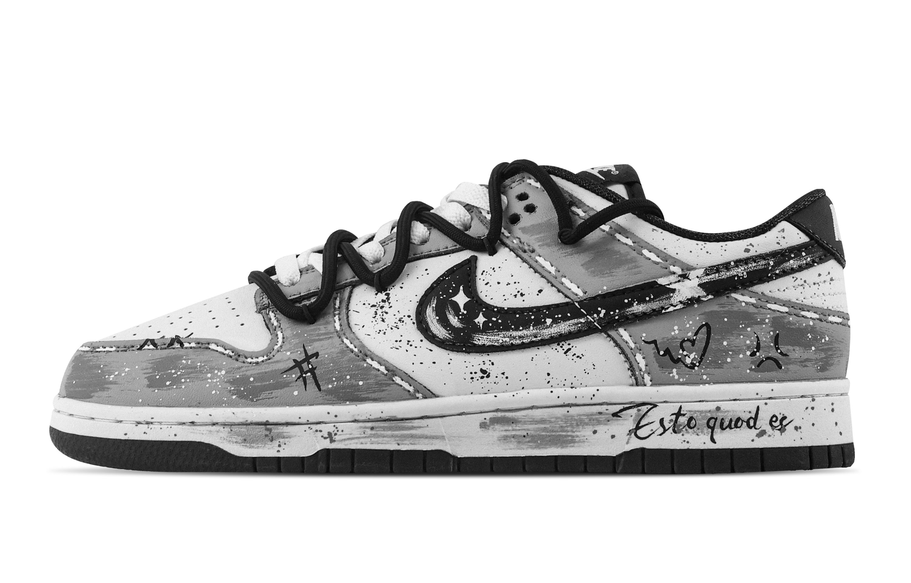 Nike Dunk Freedom Street Slip Resistant Abrasion Resistant Low top Skateboard Shoes Unisex