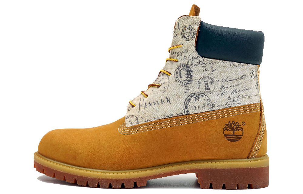 Timberland PREMIUM Kaleidoscope Play Crew Outdoor Boots Women's Brown White