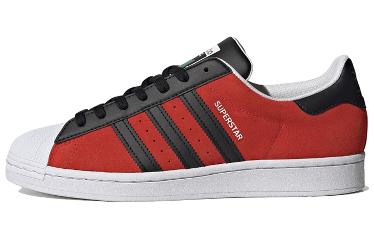 Superstar Adidas Originals 'Red Core Black'