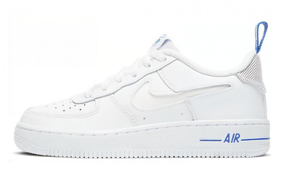 Nike Air Force 1 '07 LV8 'White Racer Blue' Gs