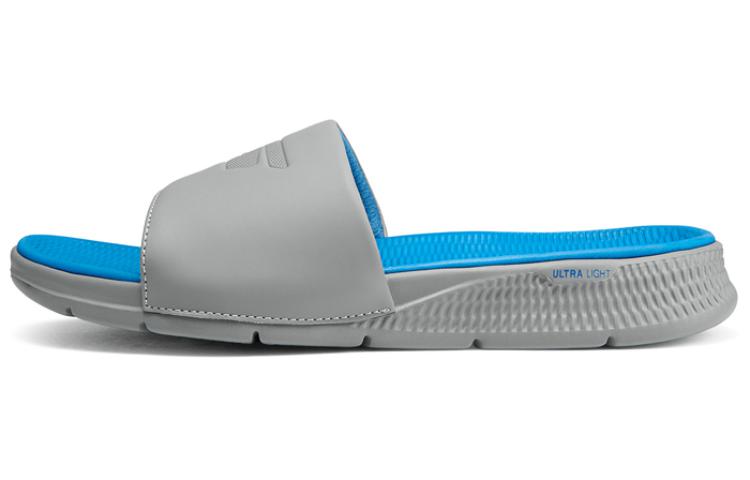 Skechers Slide Slippers Men's Gray Blue