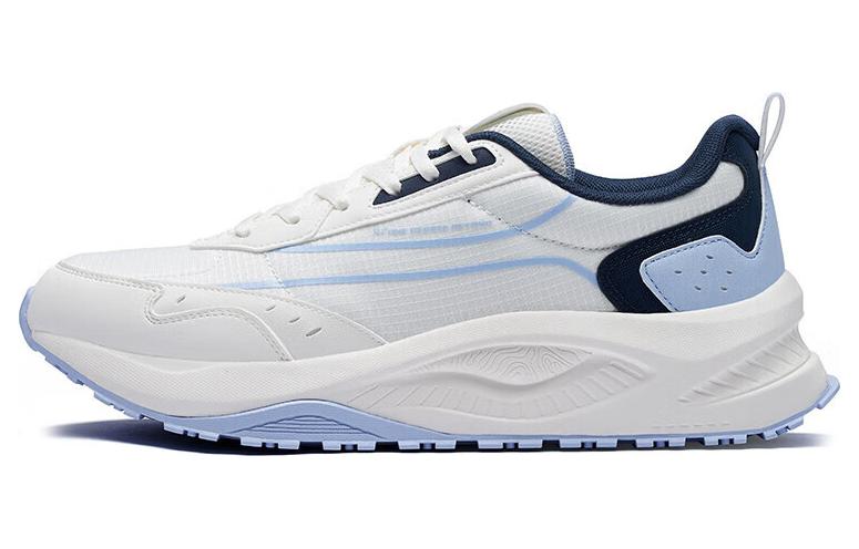 361° Slip Resistant, Abrasion Resistant, Breathable Low Top Sports Casual Shoes Men's White Blue