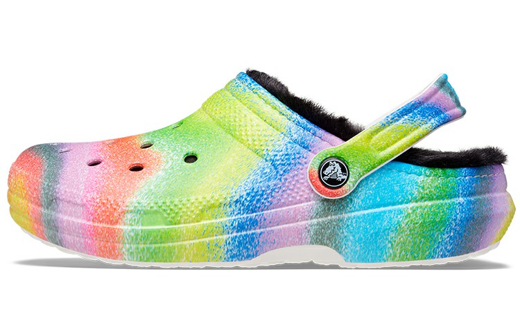 Crocs Clogs Unisex Multicolor White