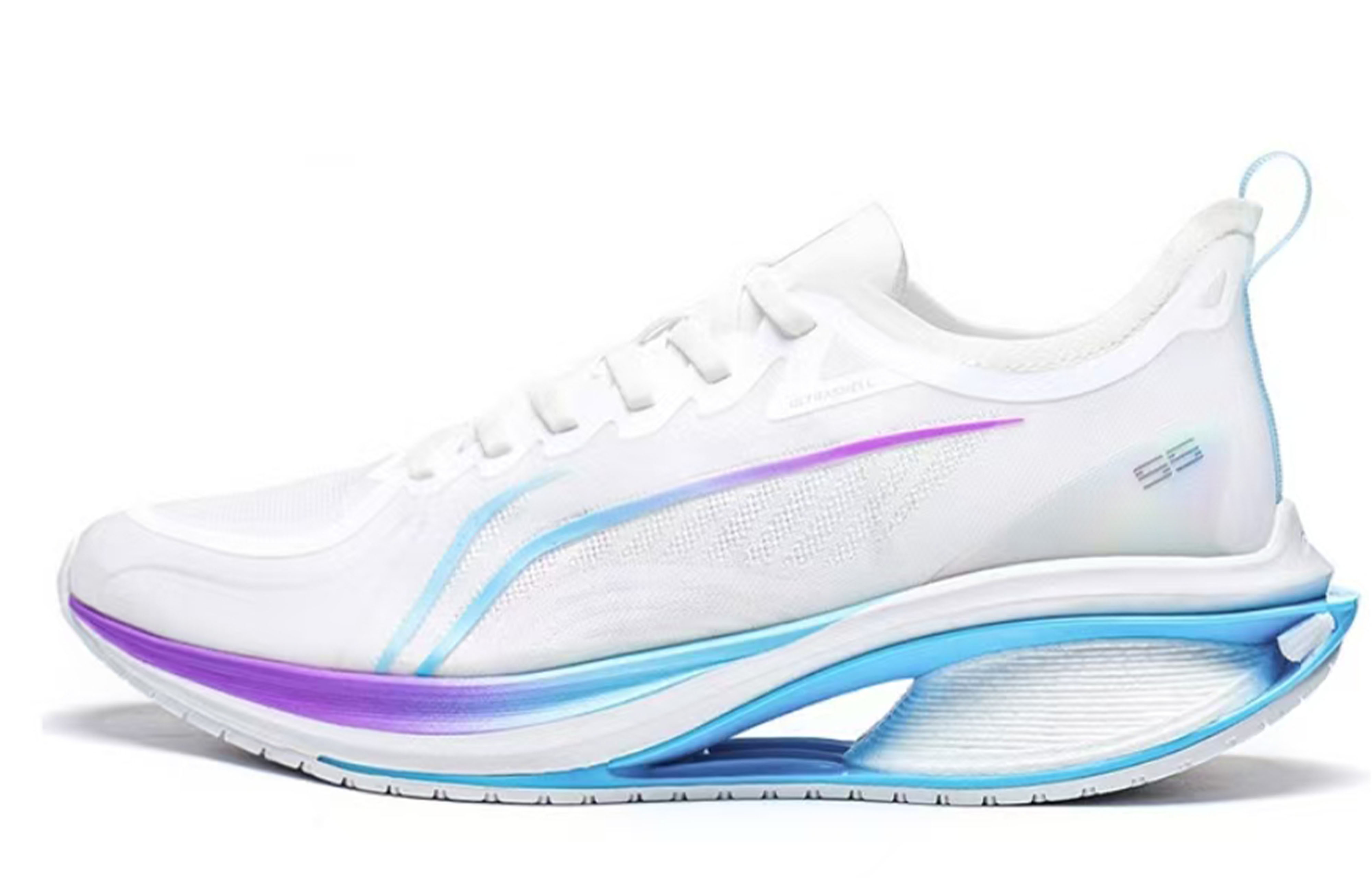 LiNing WuShi 5S 3.0 Anti-Slip And Wear-Resistant Breathable Low-Top Running Shoes Men's White Blue Purple купить в интернет-магазине Yoocart с быстрой доставкой по России.