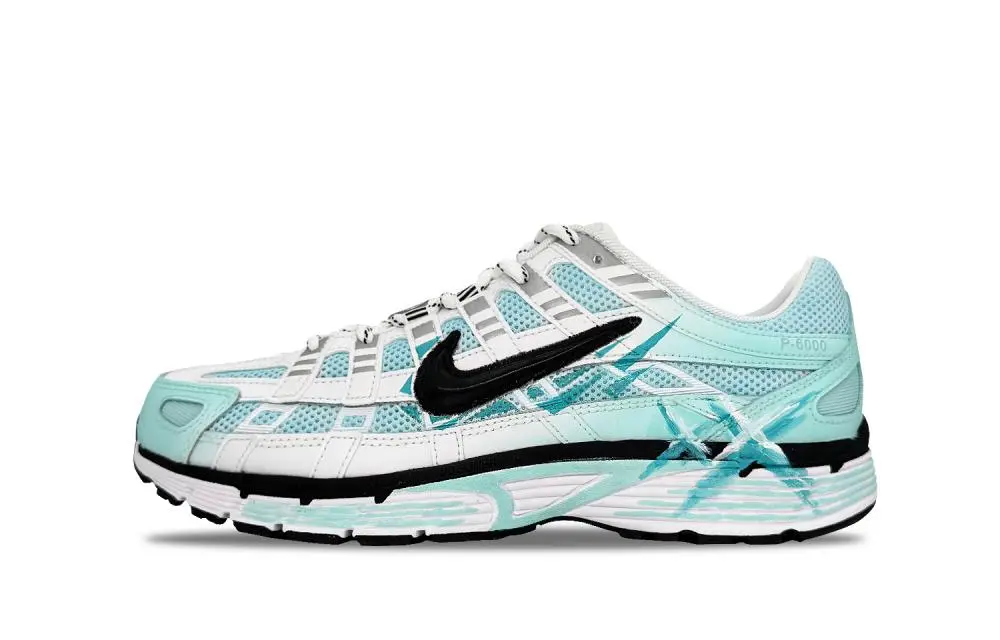 Nike P 6000 Running Shoes Unisex Low top White/Cyan
