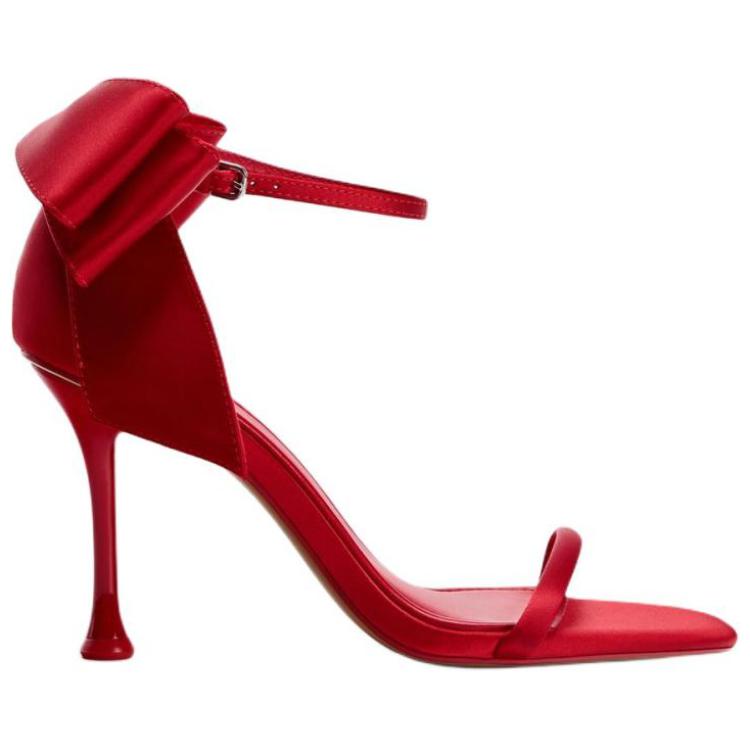 ZARA One Strap Sandals Women's Red купить в интернет-магазине Yoocart с быстрой доставкой по России.