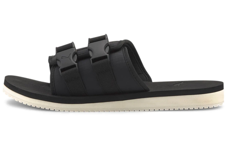 PUMA Wilo Lux Sandal Nylon 'Black Whisper White'