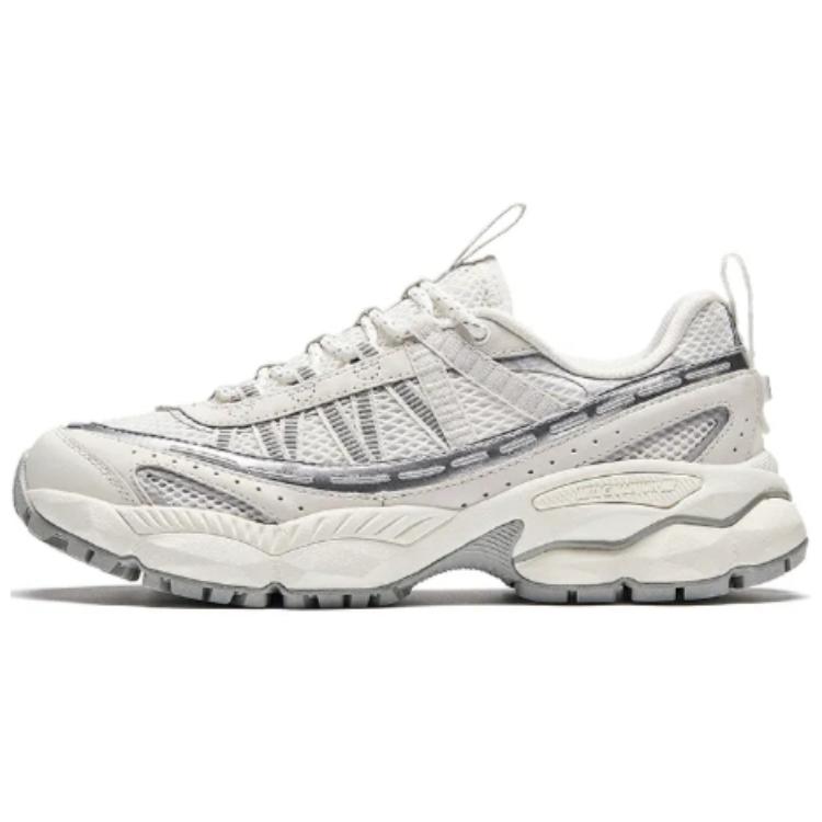 Anta Shock Absorbers With Slip Resistant And Abrasion Resistant Properties Low Top Casual Shoes Women's White