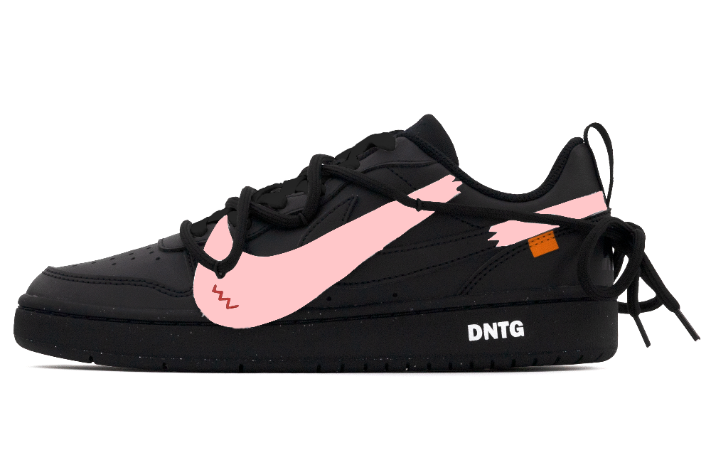 Nike Court Borough Slip-Resistant Low-Top Skateboard Shoes Women's Dirty Pink
