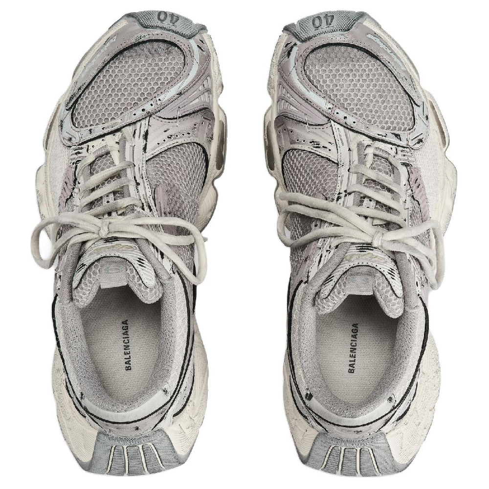 Balenciaga Stapler Beige Grey