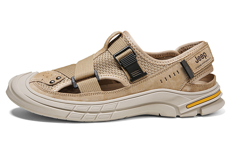 Jeep River Trekking Shoes Men's Sand