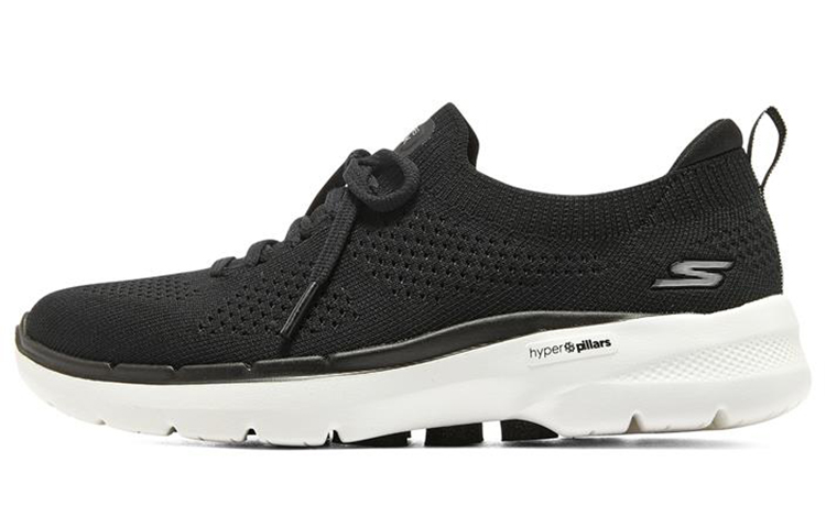 Skechers Go Walk 6 'Black White' Women's