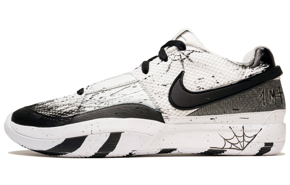 Nike Ja 1 Cushioning Anti-Slip And Wear-Resistant Breathable Rebound Low-Top Basketball Shoes Men's Black