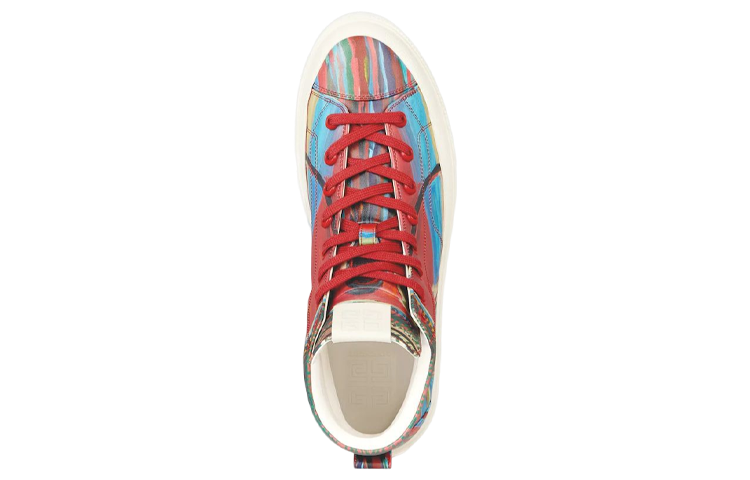Givenchy High Top Stylish Skateboarding Shoes Men's Red