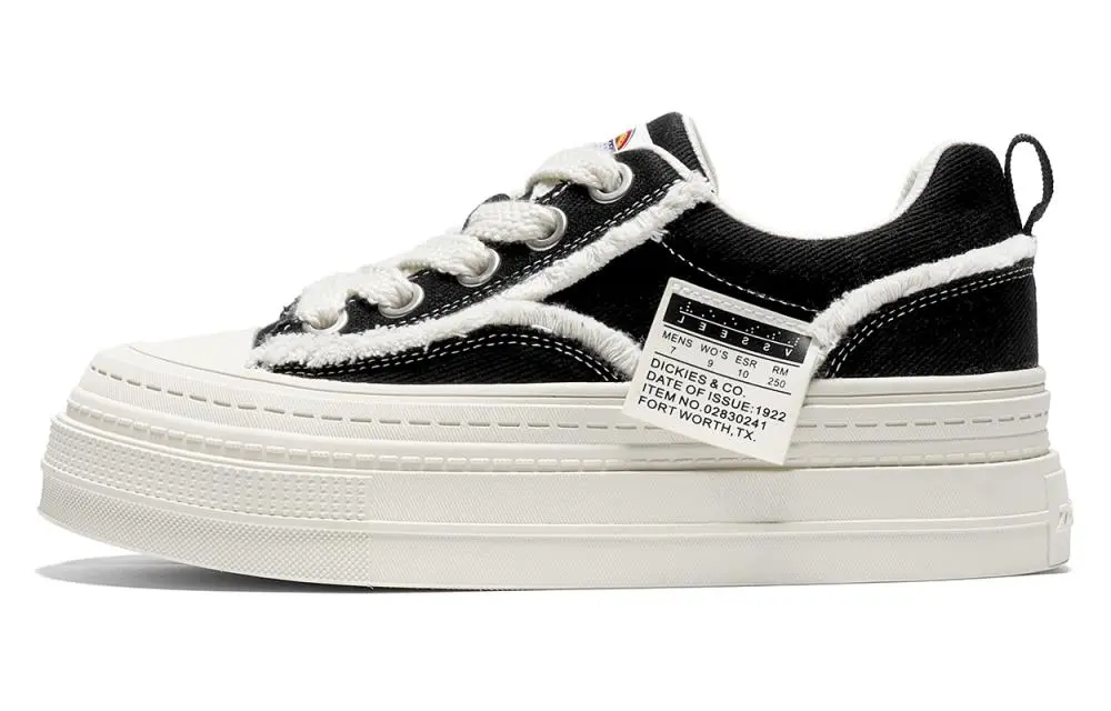 Dickies Low-Top Skateboard Shoes Women's Black