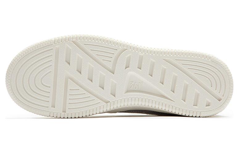 361° Thousand Thoughts Series Thousand Thoughts Anti Slip Wear Resistant Low Top Skateboard Shoes Women's White Gray