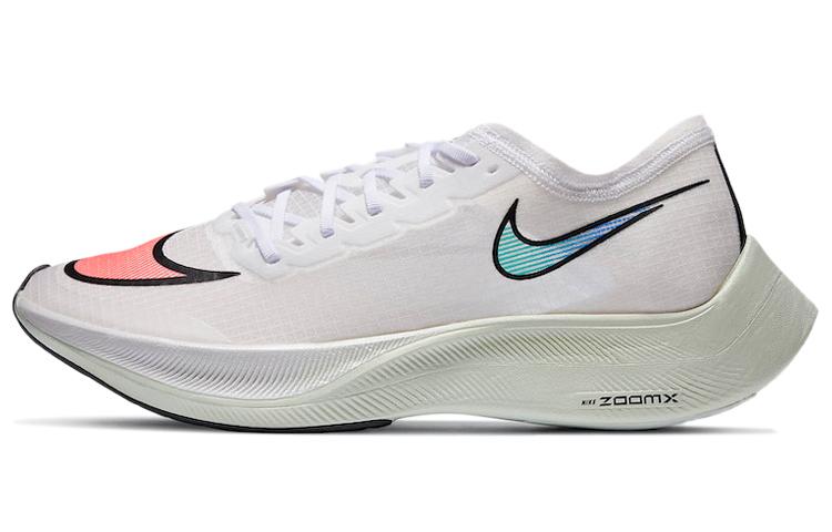Nike ZoomX Vaporfly Next% White Hyper Jade Flash Crimson