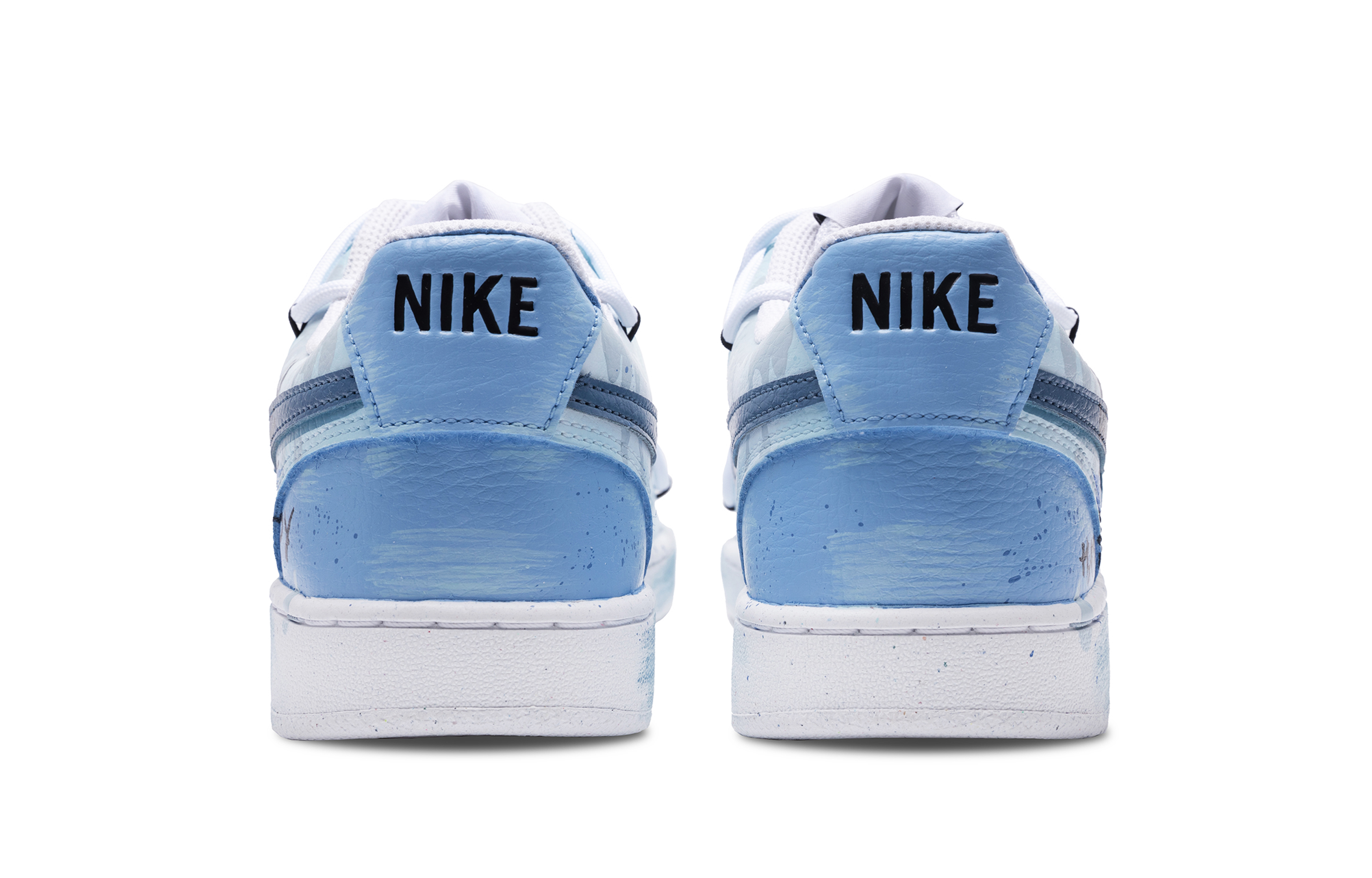 Nike Court Vision 1 Slip-Resistant Cushioning Wear-Resistant Low-Top Skateboard Shoes Unisex Sky Blue купить в интернет-магазине Yoocart с быстрой доставкой по России.