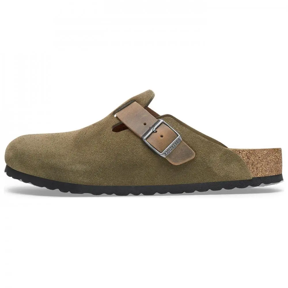 Birkenstock Abrasion Resistant Closed Toe Slippers Unisex Brown