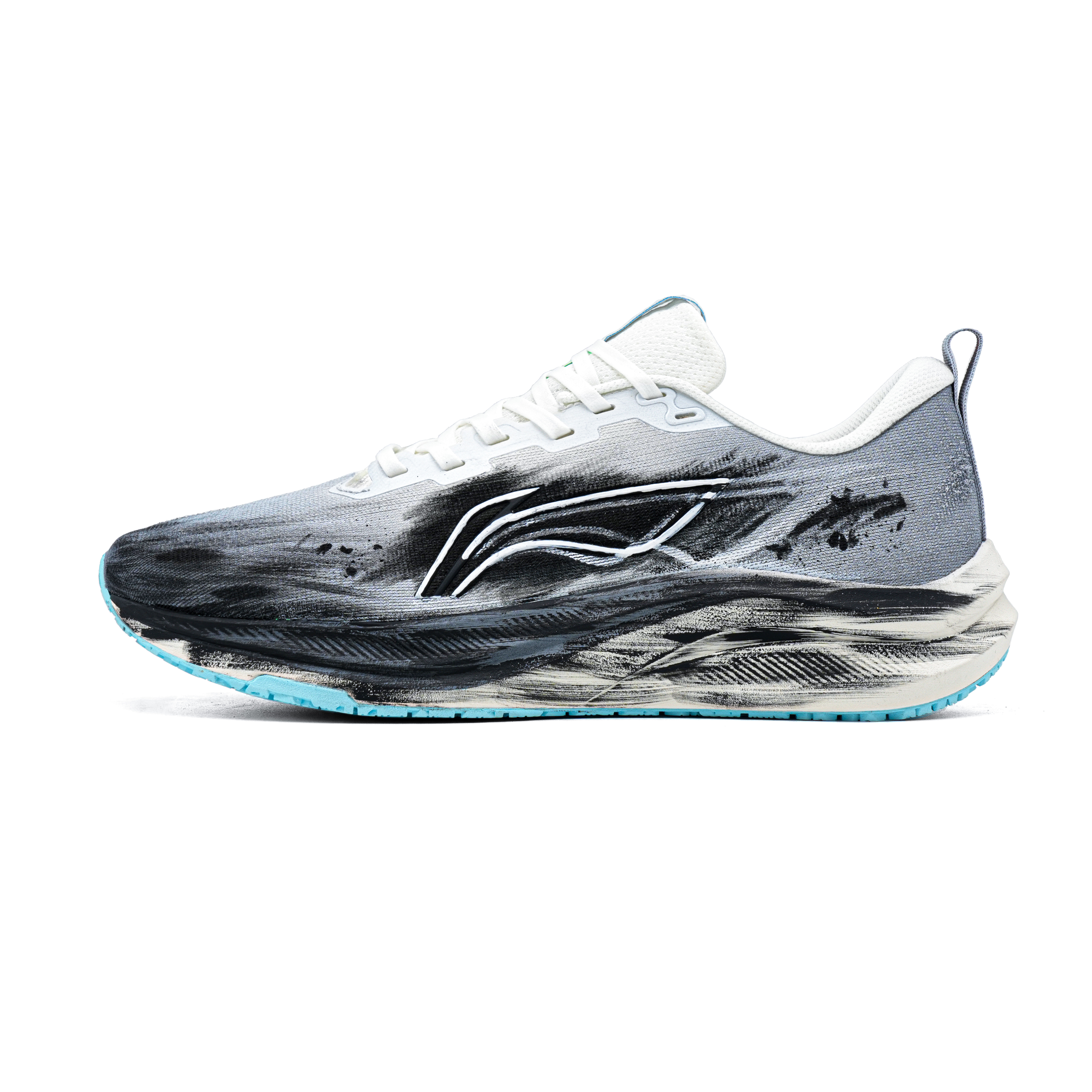 LINING Red Hare 8 Running Shoes Men's Low top Black/Gray