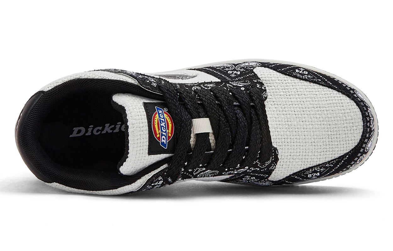 Dickies Low Top Skateboard Shoes Men's Black White купить в интернет-магазине Yoocart с быстрой доставкой по России.